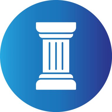 Web Kullanımı için Sütun Basit Vektör Simgesi