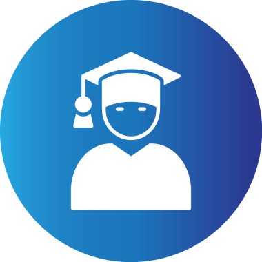 Web kullanımı için Basit Vektör Simgesi Mezuniyeti