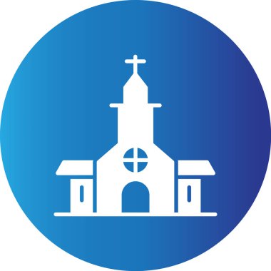 Web Kullanımı için Kilise Basit Vektör Simgesi