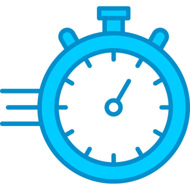 Web kullanımı için Kronometre Basit Vektör Simgesi