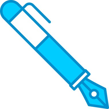 Web kullanımı için Basit Kalem Vektörü Simgesi