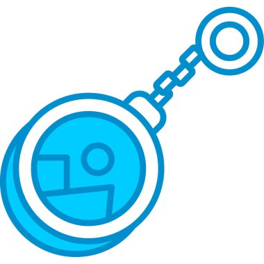 Web kullanımı için Anahtarlık Basit Vektör Simgesi