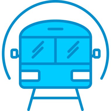 Web kullanımı için Subway Basit Vektör Simgesi