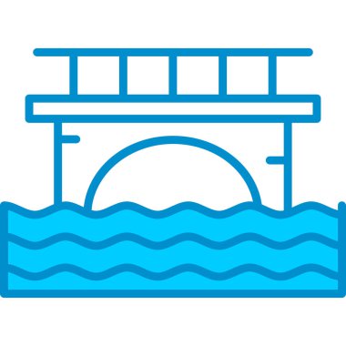 Web kullanımı için Köprü Basit Vektör Simgesi