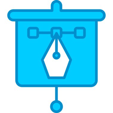 Web kullanımı için Basit Vektör Simgesi Tasarımı