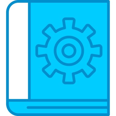 Web Kullanımı için Kitap Basit Vektör Simgesi