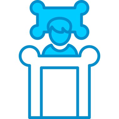 Web kullanımı için Basit Vektör Simgesi Uyut