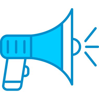 Web kullanımı için Sözcü Basit Vektör Simgesi