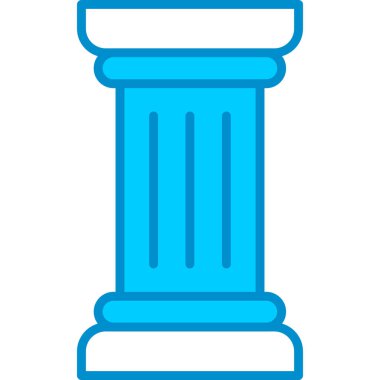 Web Kullanımı için Sütun Basit Vektör Simgesi