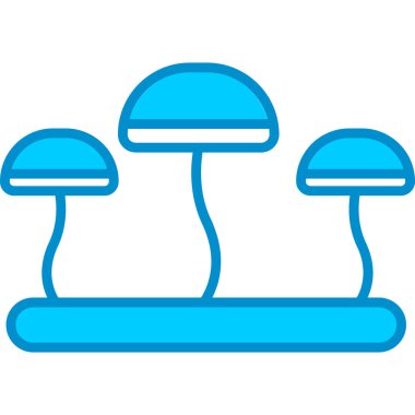 Web Kullanımı İçin Basit Mantar Vektör Simgesi