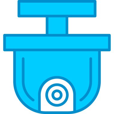 Web kullanımı için Güvenlik Kamerası Basit Vektör Simgesi