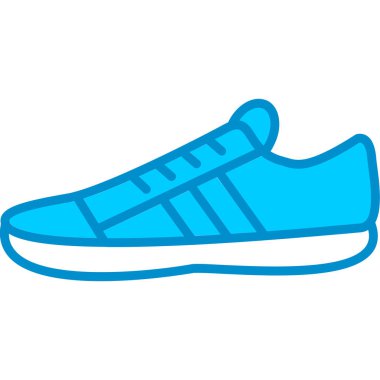 Web kullanımı için Sneakers Basit Vektör Simgesi