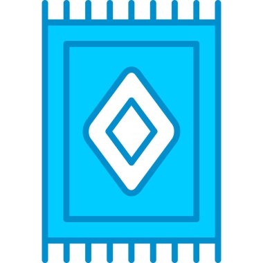 Web Kullanımı için Halı Basit Vektör Simgesi