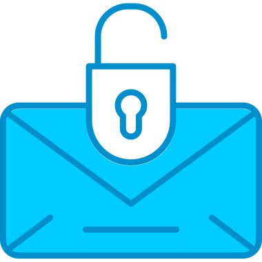 Web kullanımı için Posta Koruması Basit Vektör Simgesi