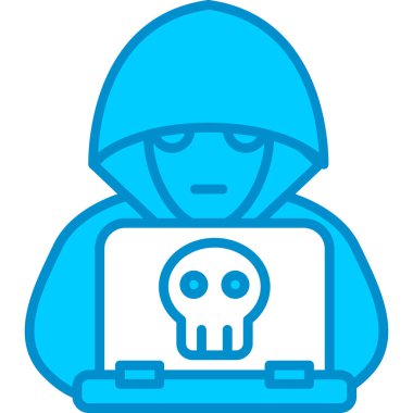 Web kullanımı için Hacker Basit Vektör Simgesi
