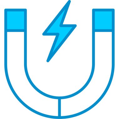 Web Kullanımı için Mıknatıs Basit Vektör Simgesi