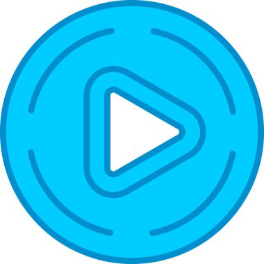 Web kullanımı için Basit Vektör Simgesini Çal