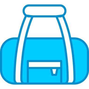 Web kullanımı için Spor Torbası Basit Vektör Simgesi