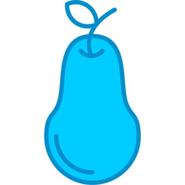 Web kullanımı için Armut Basit Vektör Simgesi