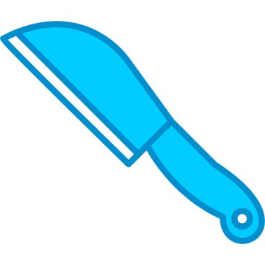 Web kullanımı için Basit Vektör Simgesi Bıçağı