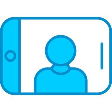 Web Kullanımı için Selfie Basit Vektör Simgesi