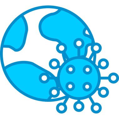 Web kullanımı için Salgın Basit Vektör Simgesi