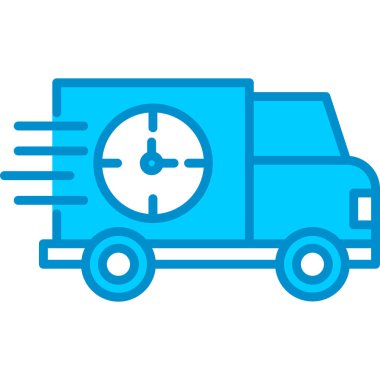 Web kullanımı için Hızlı Teslimat Basit Vektör Simgesi