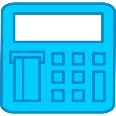 Web kullanımı için Atm Makinesi Basit Vektör Simgesi