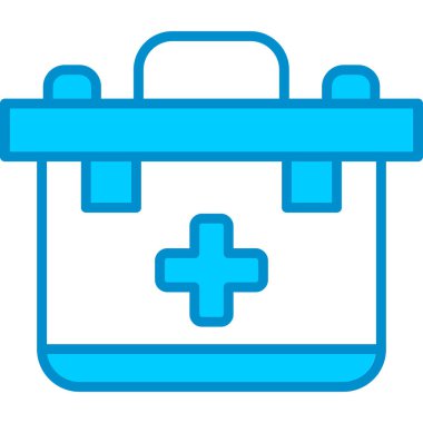 Web kullanımı için İlk Yardım Çantası Basit Vektör Simgesi