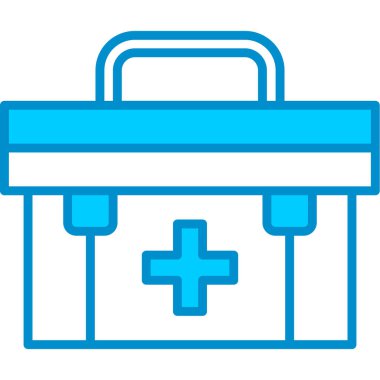 Web kullanımı için İlk Yardım Çantası Basit Vektör Simgesi