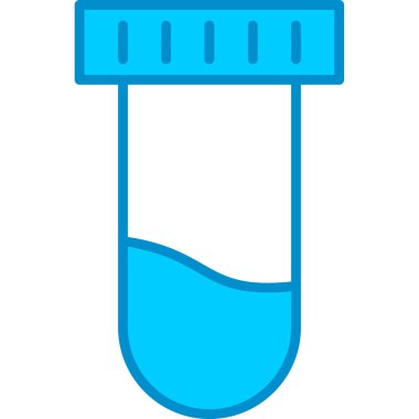 Web kullanımı için Test Tüpü Basit Vektör Simgesi