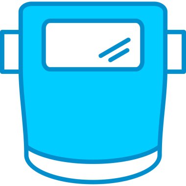 Web kullanımı için Kaynak Maskesi Basit Vektör Simgesi