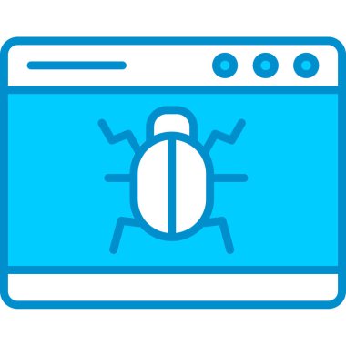 Web kullanımı için Virüs Basit Vektör Simgesi