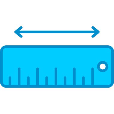 Web kullanımı için Basit Vektör Simgesini Ölç