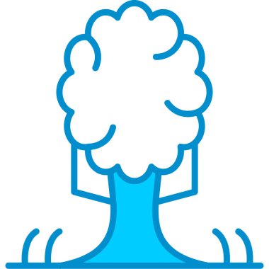 Web kullanımı için Ağaç Basit Vektör Simgesi