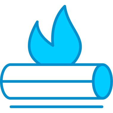 Web Kullanımı için Şenlik Ateşi Basit Vektör Simgesi