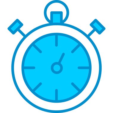 Web kullanımı için Kronometre Basit Vektör Simgesi