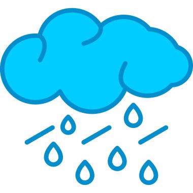 Web kullanımı için Storm Basit Vektör Simgesi