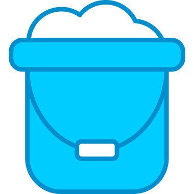 Web kullanımı için Bucket Basit Vektör Simgesi