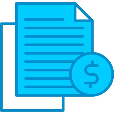 Web Kullanımı için Basit Vektör Simgesini Faturala