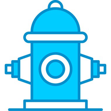 Web kullanımı için Yangın Hidranı Basit Vektör Simgesi