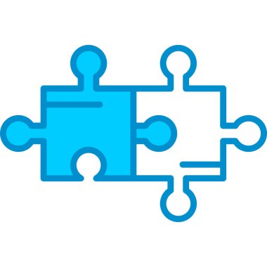 Web kullanımı için Bulmaca Basit Vektör Simgesi