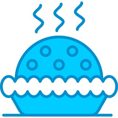 Web Kullanımı için Basit Turta Vektör Simgesi