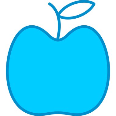 Web kullanımı için Apple Basit Vektör Simgesi