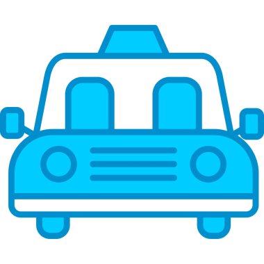 Web kullanımı için Taksi Basit Vektör Simgesi
