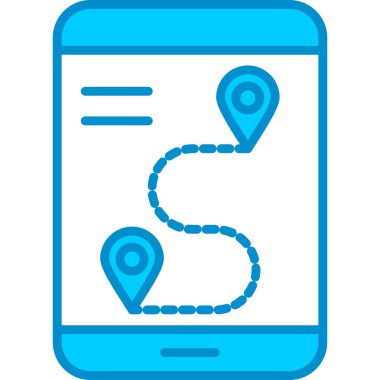 Web Kullanımı için Gps Basit Vektör Simgesi