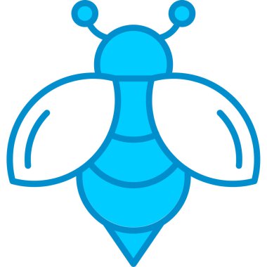 Web Kullanımı için Arı Basit Vektör Simgesi