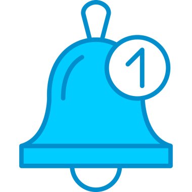 Web Kullanımı için Çan Basit Vektör Simgesi