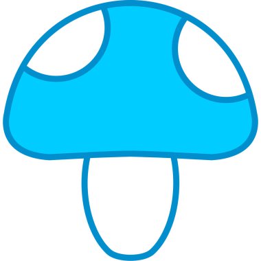 Web kullanımı için Mantar Basit Vektör Simgesi