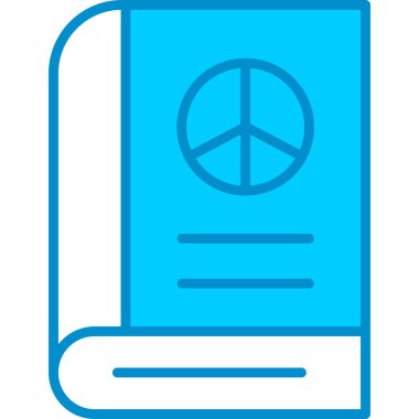 Web Kullanımı için Kitap Basit Vektör Simgesi